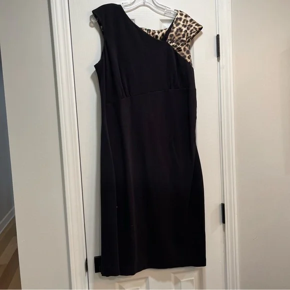 Alfani | Dresses | Alfani Black One Shoulder Cocktail Dress Nwot | Poshmark